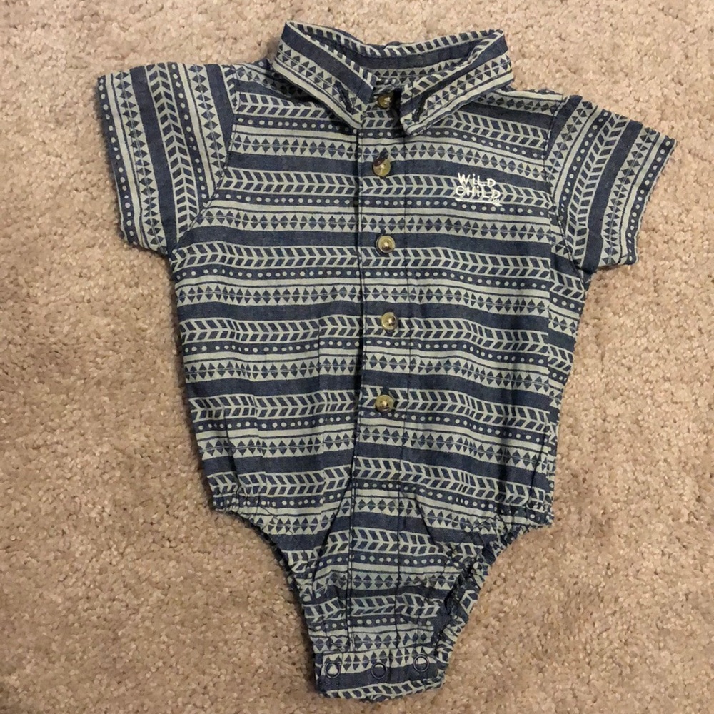 Woven Short Sleeve Top